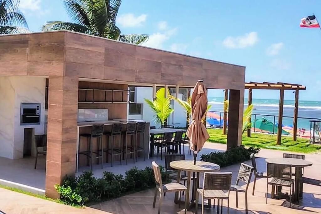 Apartamento Flat De Luxo Beira-Mar Em Pôrto das Galinhas Exterior foto