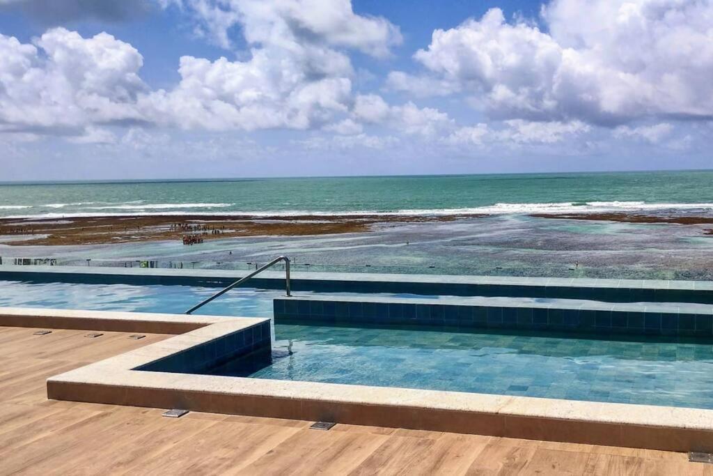 Apartamento Flat De Luxo Beira-Mar Em Pôrto das Galinhas Exterior foto